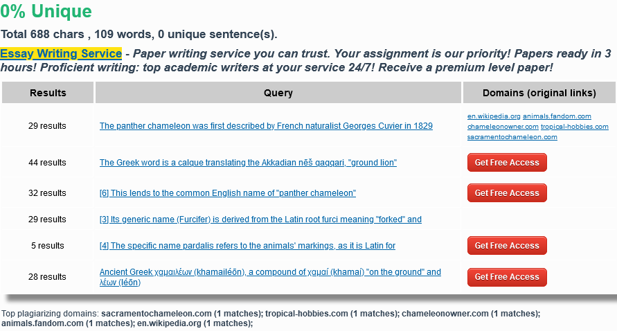 Report reporting reporting duplicate content in plagiarisma.net tool