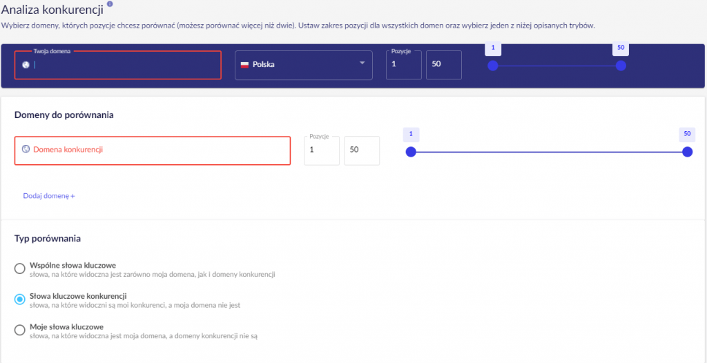 Senuto Competitor Analysis Report